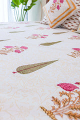 Regal Patterns Hand Block Print Premium Bed Linen Set (6 Pieces)