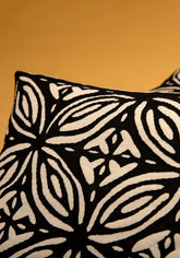 Modern Mosaic Applique Work Cotton Cushion Cover