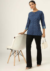 Indigo Day Cotton Top