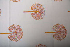 Dynamic Duet Hand block Print Table Cover
