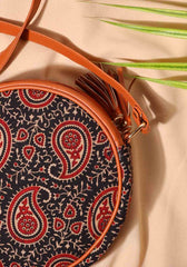 Paisley Bag Fabric Sling Bag