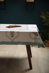 Peppy Print Party Hand block Print Table Cover