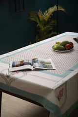 Peppy Print Party Hand block Print Table Cover