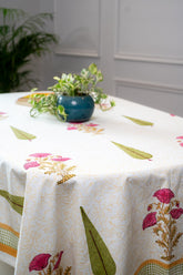 Regal Patterns Hand Block Print Premium Cotton Table Cover