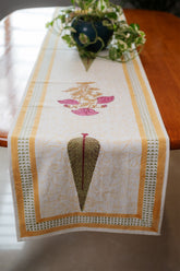 Regal Patterns Hand Block Print Premium Cotton Table Runner