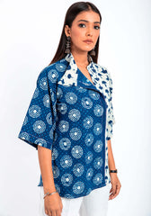 Vriti Hand Block Print Cotton Top