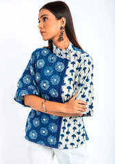 Vriti Hand Block Print Cotton Top