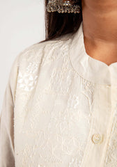 Agam embroidered Suitset