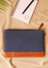 Peachy Palace Canvas Fabric Multiutility Pouch