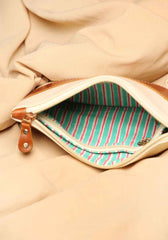 Misty Canvas Fabric Multiutility Pouch