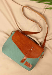 Aurora Canvas Fabric Sling Bag + Moma Canvas Fabric Multiutility Pouch + Vintage Vyom Canvas Fabric Multiutility Pouch + Claret Bottle Case + Misty Magic