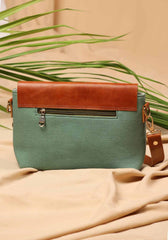 Aurora Canvas Fabric Sling Bag