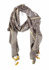 Azure Fervour Cotton Silk Dupatta