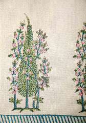 Bluebell Block Print Hand Towel