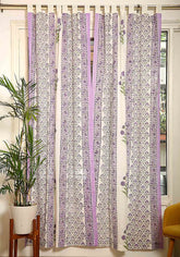 Diana Bud Hand Block Print Cotton Curtain