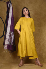 Golden Glow Silk Suitset