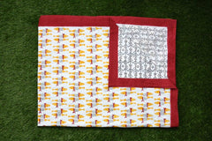Mesmerizing Marine Premium Cotton Hand Block Print Bedsheet