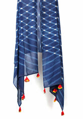 Nifty Nature Handblock printed Cotton voile Dupatta