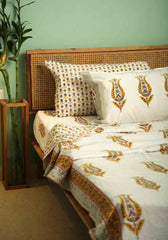 Olive Grace Hand Block Print Premium Cotton Dohar