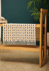 Olive Grace Block Print Hand Towel
