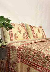 Ruby Bloom Bedcover
