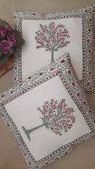 Sea Chase Hand Block Print Bedsheet + Cushion Cover + Comforter