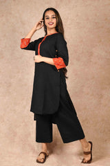 Trace of Tangerine Cotton Suitset