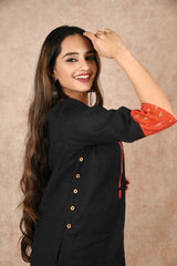 Trace of Tangerine Cotton Suitset