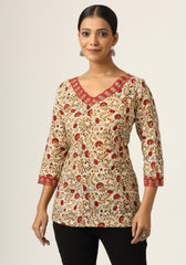 Timeless Elegance Cotton Top