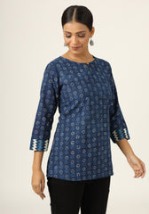 Indigo Day Cotton Top