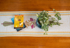 Regal Patterns hand block print premium cotton Table runner + placemat napkin set