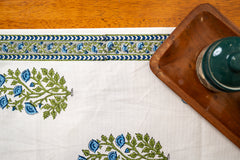 Elegant Impressions Hand Block Print Premium Cotton Table Runner