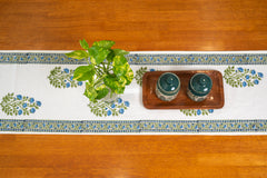 Elegant Impressions Hand Block Print Premium Cotton Table Runner