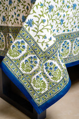 Elegant Impressions Hand Block Print Premium Cotton Table Cover