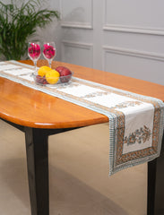 Rustic Charm hand block print premium cotton Table runner