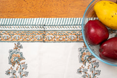 Rustic Charm hand block print premium cotton Table runner