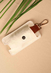Fendi Canvas Fabric Sling Bag + Pastoral + Misty Canvas Fabric Multiutility Pouch +  Spiral Print Canvas Fabric Multiutility Pouch + Ivory Tusk