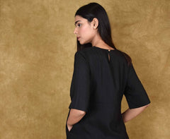 Black Beauty silk suitset