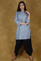 Bold Bandhgala Pure Cotton Kurti