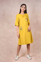 Homebound Silk Dress