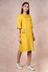 Homebound Silk Dress