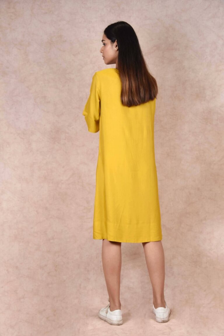 Homebound Silk Dress