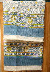 Muscari Block Print Hand Towel