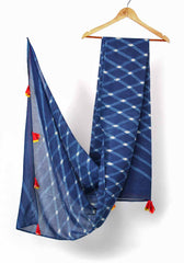 Nifty Nature Handblock printed Cotton voile Dupatta